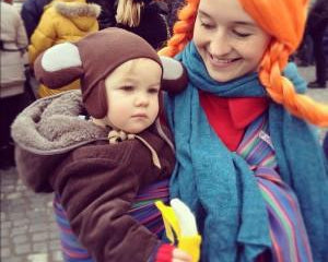 Adventures in Babywearing: Happy Halloween!