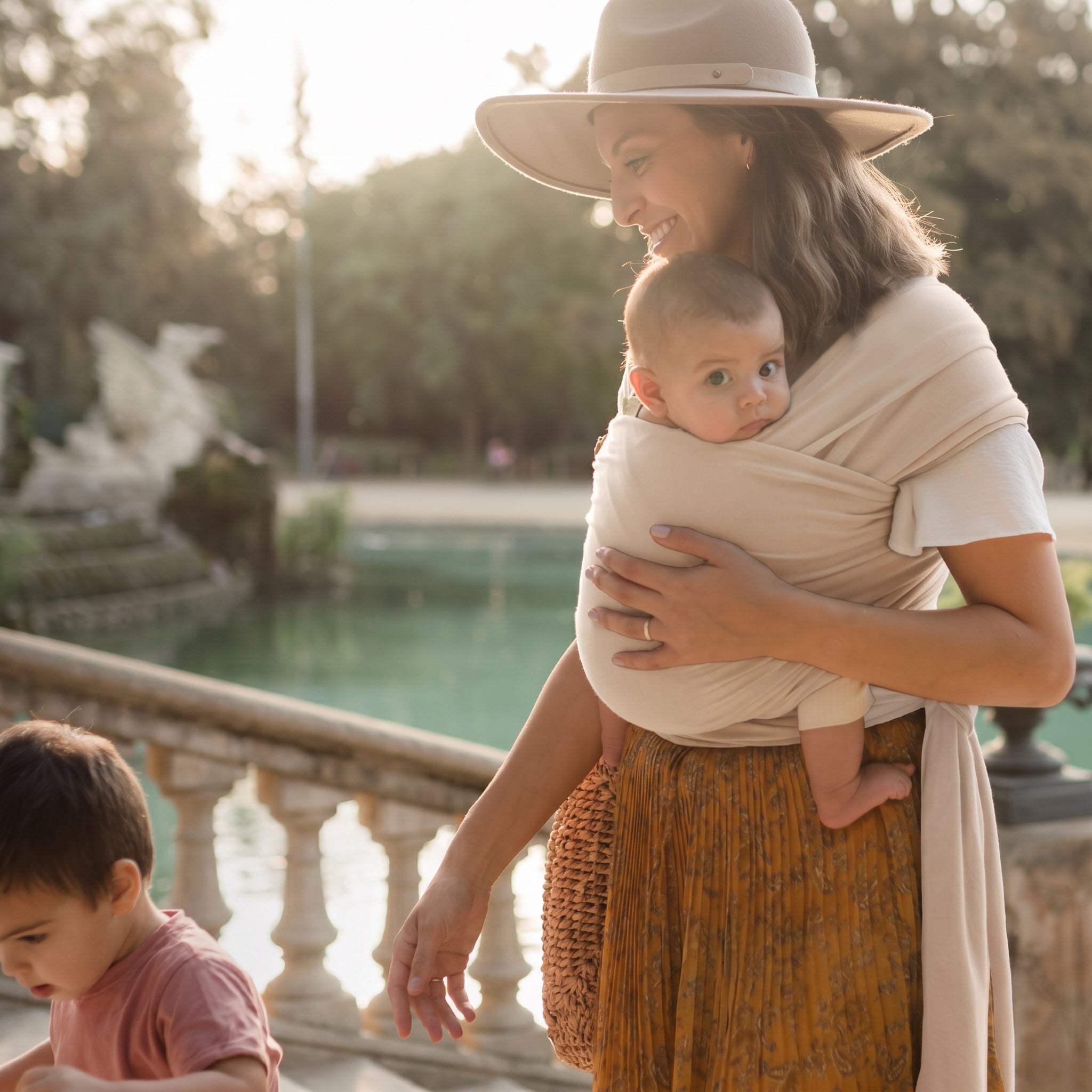 Boba Classic Baby Wrap Beige
