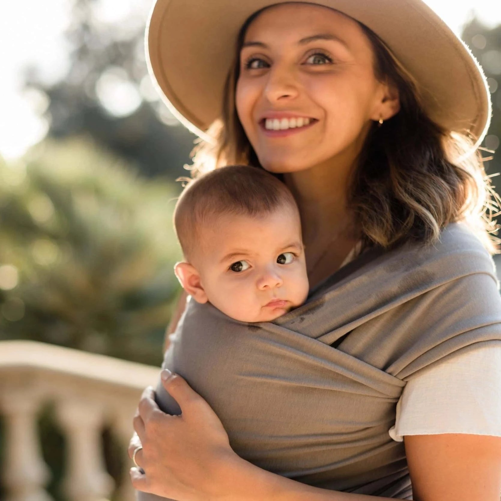 Boba Baby Wrap Carrier Grey Shop Boba Baby Wrap Carrier Boba Inc