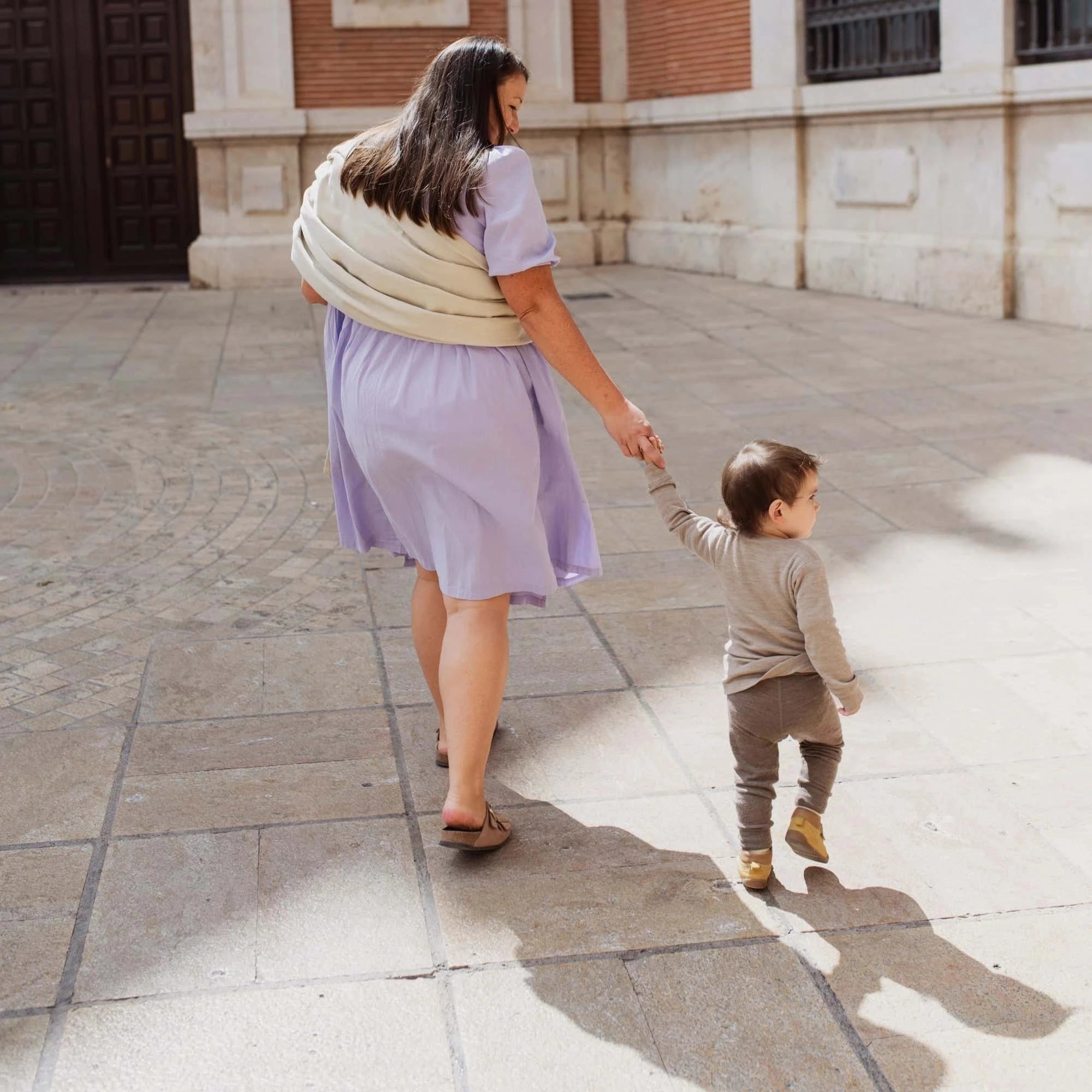 Boba Linen Ring Sling in Pampas Beige – Boba - Main Image