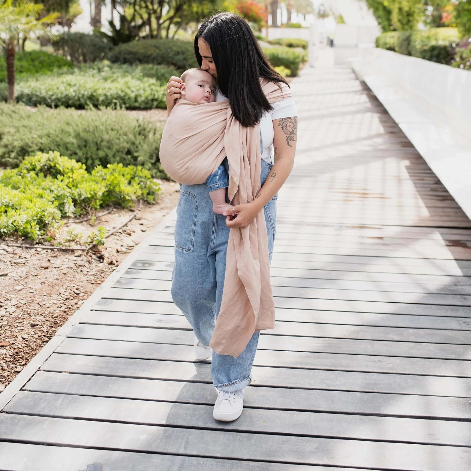 Boba Linen Ring Sling in Peony Pink – Boba Inc. Boba Linen Ring Sling in Peony Pink – Boba Inc.