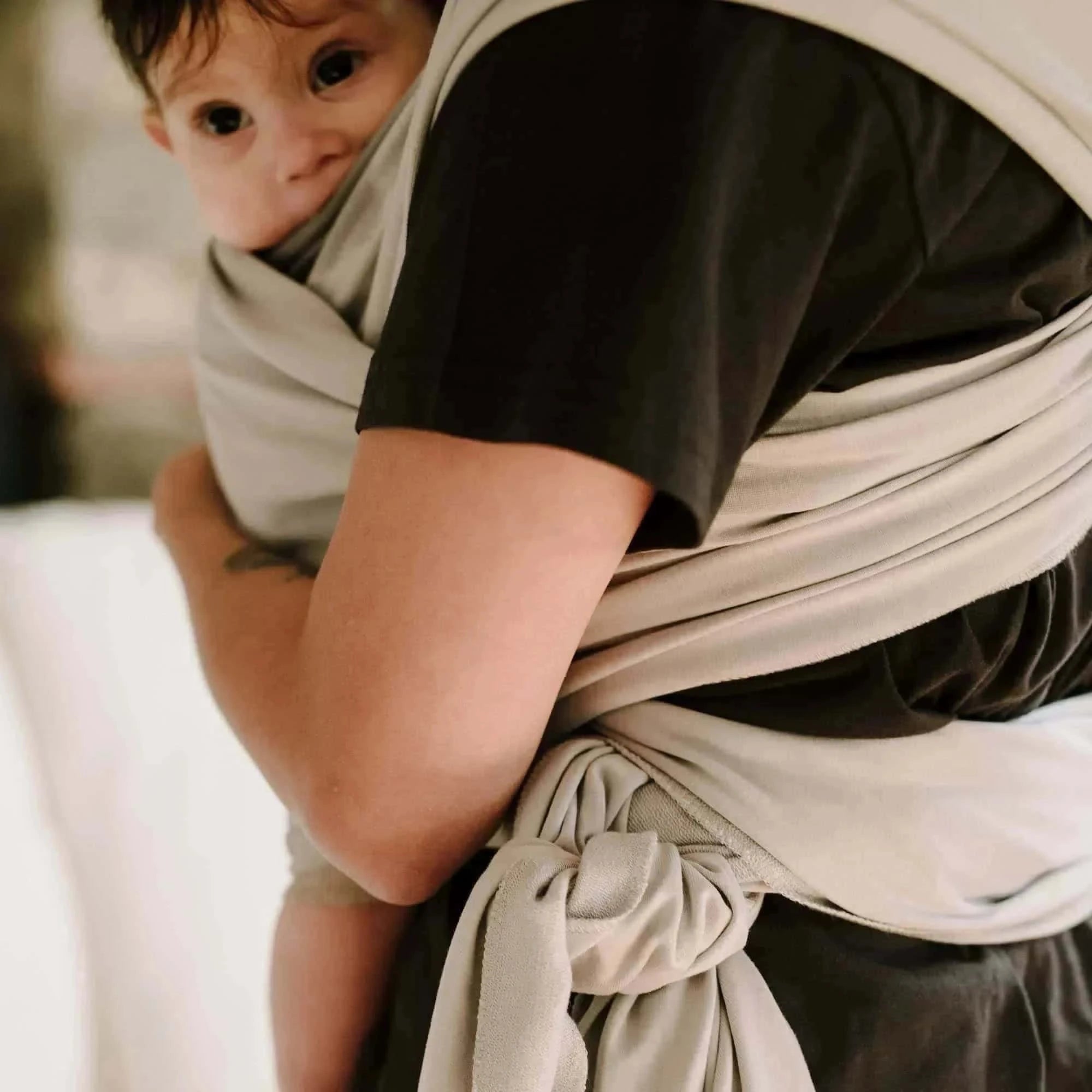 Boba Serenity Baby Wrap Light Gray