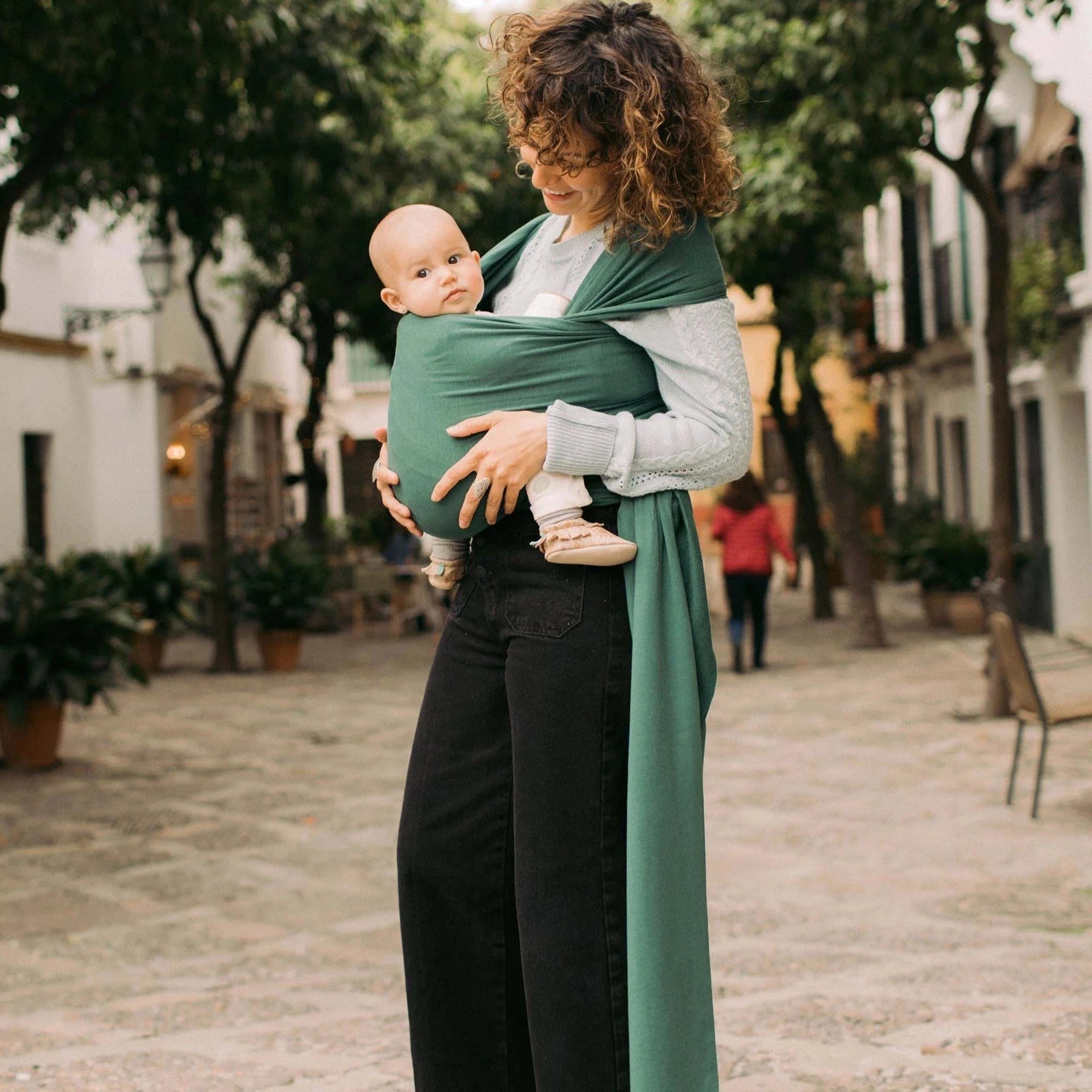 Boba Baby Wrap Carrier (Organic Rainforest) Shop Boba Baby Wrap