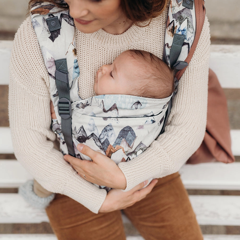 Boba X - The all-in-one baby carrier designed to last from birth to toddlerhood (0-36+ months or 7-45 lbs). Versatile and fully adjustable in width and height for a perfect fit. Call of the Mountains