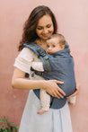 Boba X - The all-in-one baby carrier designed to last from birth to toddlerhood (0-36+ months or 7-45 lbs). Versatile and fully adjustable in width and height for a perfect fit. Chambray