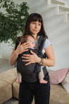 Boba X - The all-in-one baby carrier designed to last from birth to toddlerhood (0-36+ months or 7-45 lbs). Versatile and fully adjustable in width and height for a perfect fit. Charcoal