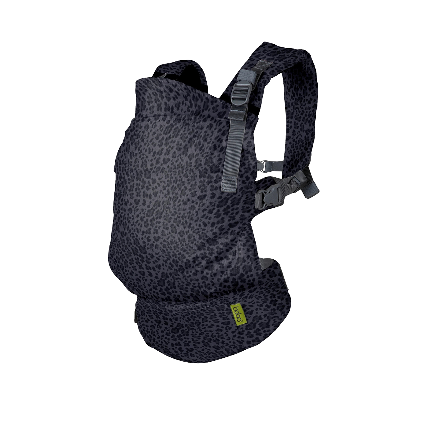 Boba X - The all-in-one baby carrier designed to last from birth to toddlerhood (0-36+ months or 7-45 lbs). Versatile and fully adjustable in width and height for a perfect fit. Color Dark Leopard