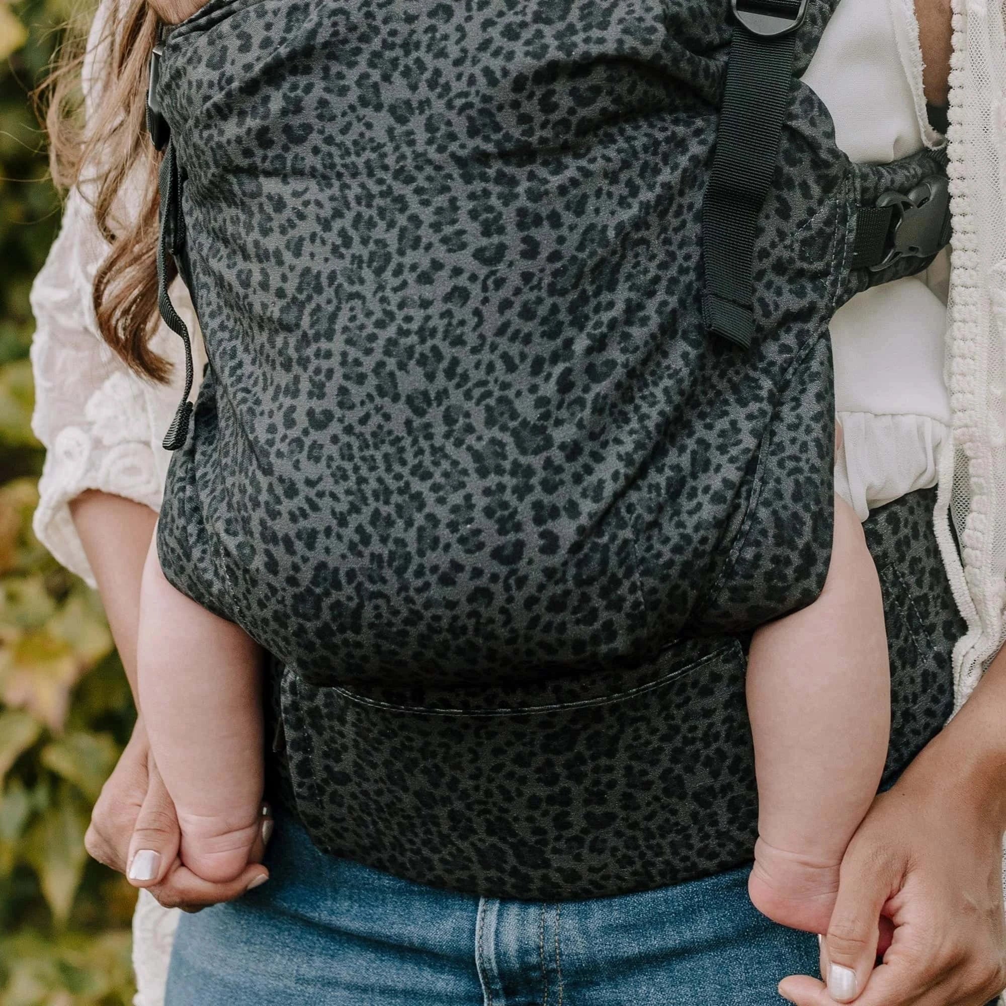 Cheetah print baby carrier on sale