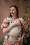 Boba X - The all-in-one baby carrier designed to last from birth to toddlerhood (0-36+ months or 7-45 lbs). Versatile and fully adjustable in width and height for a perfect fit. Linen Beige Pampas