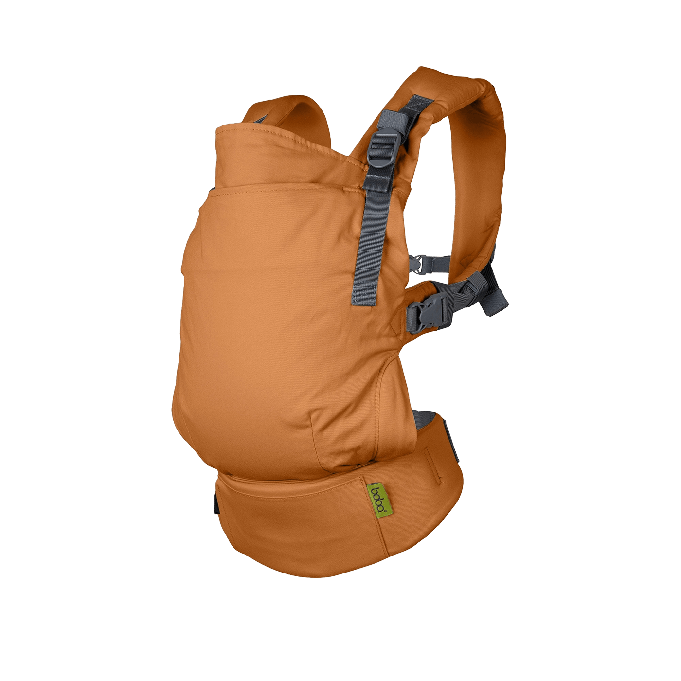 Boba X - The all-in-one baby carrier designed to last from birth to toddlerhood (0-36+ months or 7-45 lbs). Versatile and fully adjustable in width and height for a perfect fit. Linen Rye Brown.