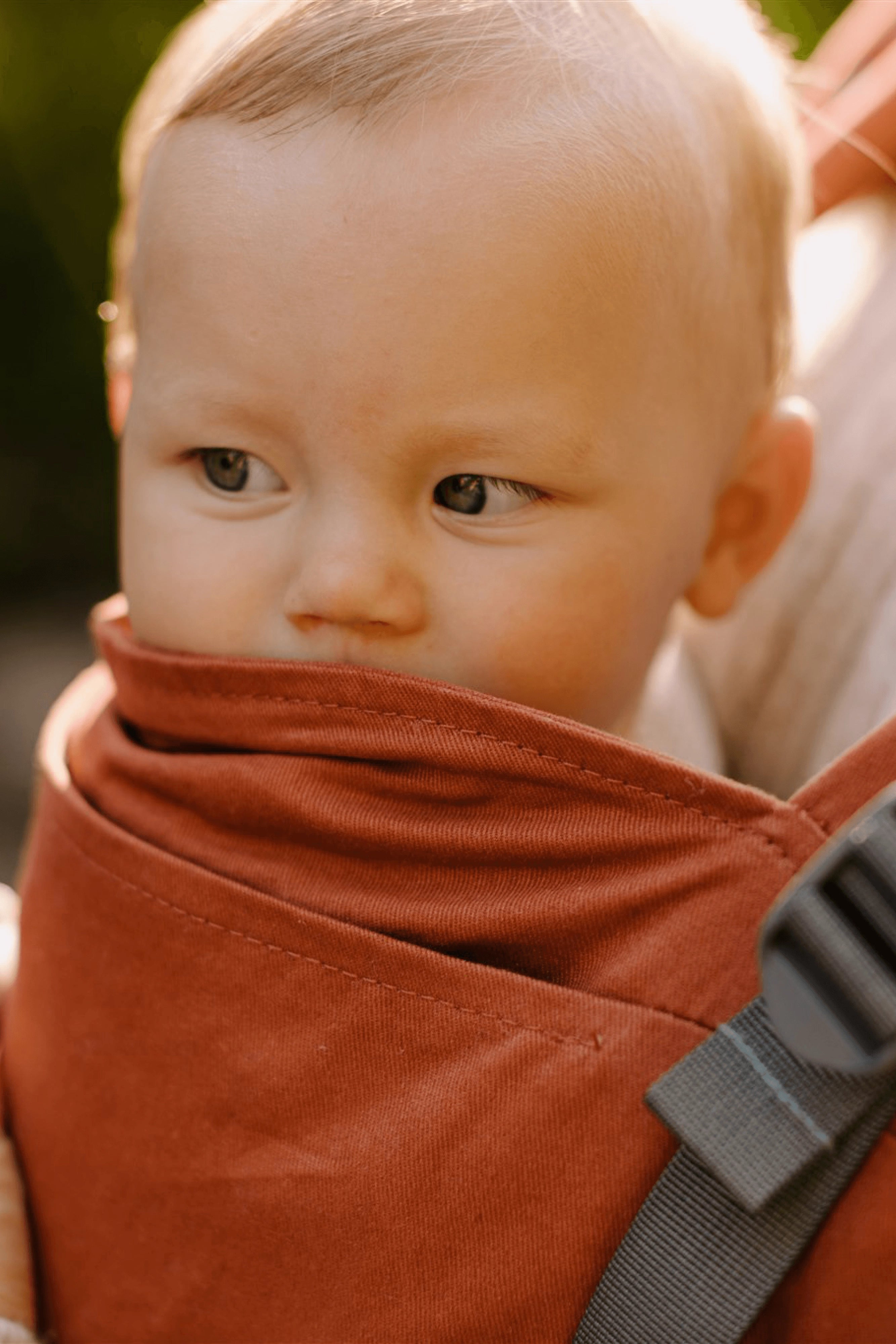 Boba X - The all-in-one baby carrier designed to last from birth to toddlerhood (0-36+ months or 7-45 lbs). Versatile and fully adjustable in width and height for a perfect fit. Red Rock