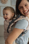 Boba X - The all-in-one baby carrier designed to last from birth to toddlerhood (0-36+ months or 7-45 lbs). Versatile and fully adjustable in width and height for a perfect fit. Sand Leopard