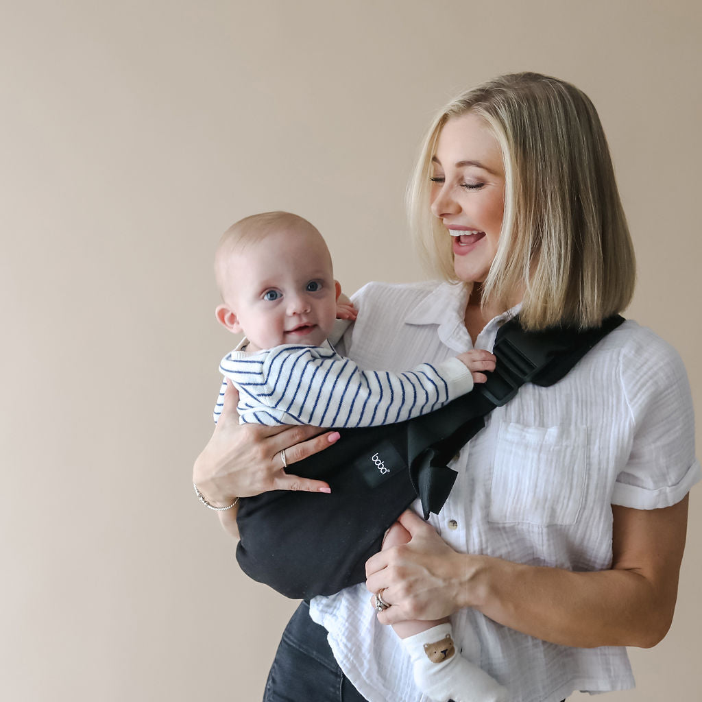 Boba Buddy Toddler Side Sling in Black