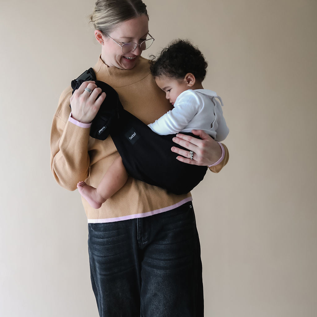 Boba Buddy Toddler Side Sling in Black
