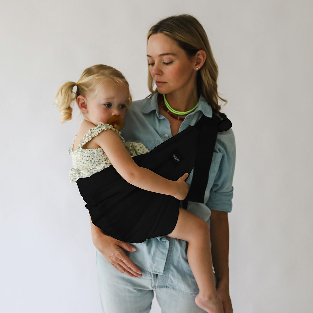 Boba Buddy Toddler Side Sling in Black