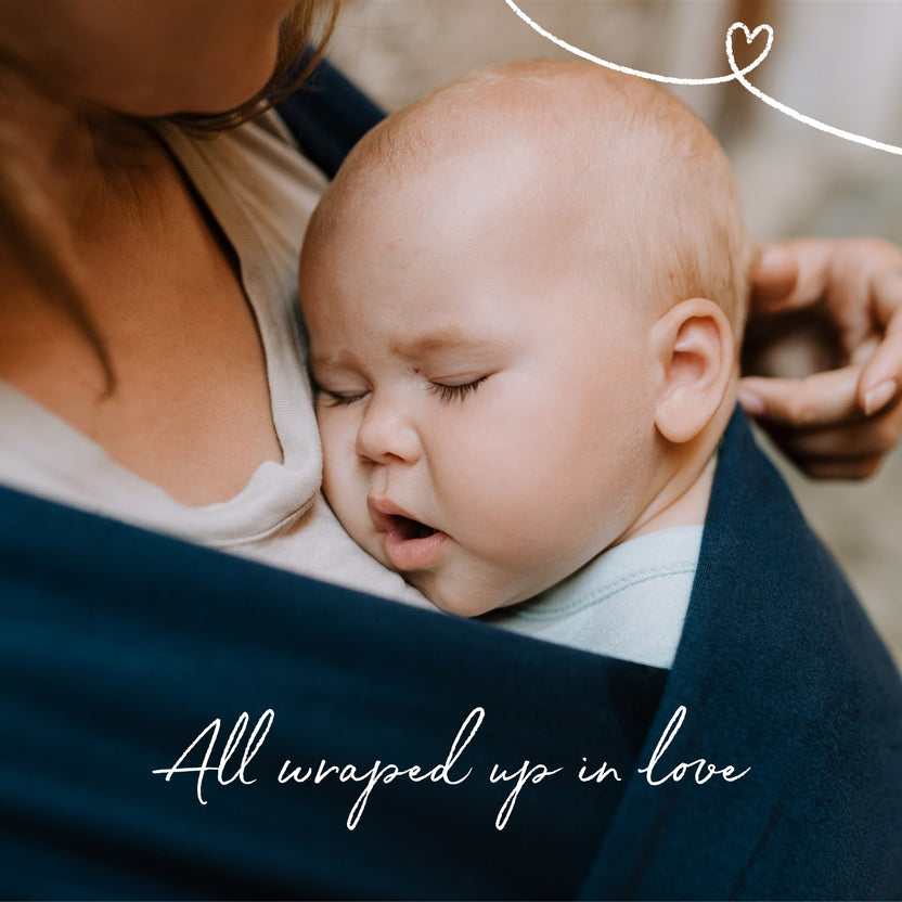 Boba Baby Wrap Carrier (Grey) Shop Boba Baby Wrap Carrier Boba Inc.