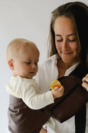 Boba Buddy Toddler Side Sling in Chocolate Brown