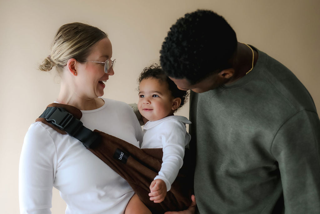 Boba Buddy Toddler Side Sling in Chocolate Brown